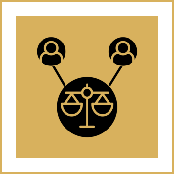 Legal balance connecting individuals