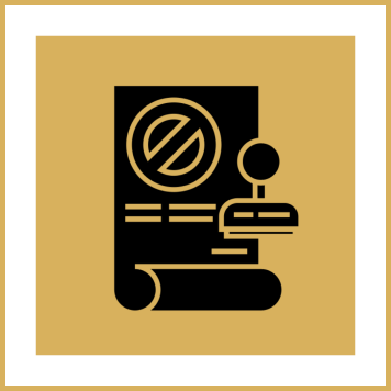 Restricted access document illustration
